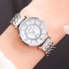 Diamond Quartz Watch Ladies Crystal Women Bracelet Watches Top Brand Steel Female Wristwatch - Image 4