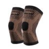 1Pc Copper Knee Brace Stretch Knitted Breathable for Arthritis Pain and Knee Sleeve for Home Gym Workout and Outdoor Sports - Image 4