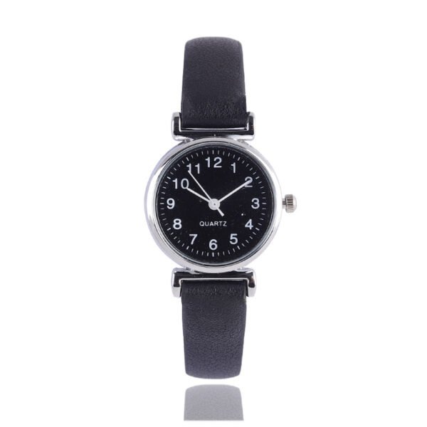 Classic Women's Casual Quartz Female Leather Band Strap Watch Round Analog Clock Wrist Watches Elegant Watches