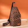 Bags for Women Newly Wax Skin Women Chest Pack Female Sling Bags Crossbody Waterproof Shoulder Casual Pu Leather Messenger Pack - Image 6