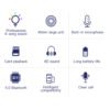 Bluetooth Headset Wireless Headphones Foldable HiFi Stereo Earphone With Mic Support SD Card FM For Xiaomi Iphone Sumsamg Phone - Image 3