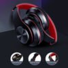 Bluetooth Headset Wireless Headphones Foldable HiFi Stereo Earphone With Mic Support SD Card FM For Xiaomi Iphone Sumsamg Phone - Image 6