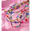 Bohemia Multilayer Smiley Pearl Rainbow Beaded Choker Necklace For Women Acrylic Fruit Heart Beads Chain Necklaces Beach Jewelry - Image 6