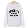Brooklyn Letter Print Hoodie Men Fashion Coat Brooklyn Hoodies Child Tracksuit Kid Hip Hop Girl Hoodie Women Sweatshirt New York - Image 2