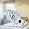 FanJu FJ3531 Projection Alarm Clock Digital Date Snooze Function Backlight Projector Desk Table Led Clock With Time Projection - Image 3
