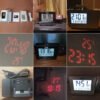 FanJu FJ3531 Projection Alarm Clock Digital Date Snooze Function Backlight Projector Desk Table Led Clock With Time Projection - Image 6