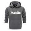 Hot sale Men's Makita Hoodies Autumn Hip Hop Plus Velvet Sweatshirts Fashion Casual Men and Women streetwear Pullovers - Image 2