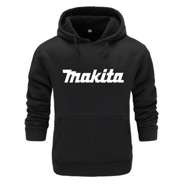 Hot sale Men's Makita Hoodies Autumn Hip Hop Plus Velvet Sweatshirts Fashion Casual Men and Women streetwear Pullovers