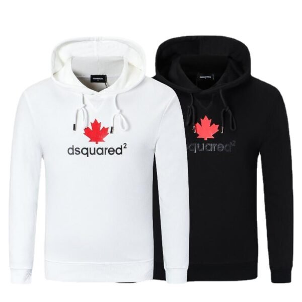 Men Letter Printed Hoodies Slim Sweatshirts Dsquared2 Italian Brand New Male DSQ2 Men's Hip Hop Casual Sweatshirt Size M-3XL