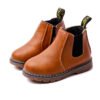 Retro Children's Riding Boots 2022 Spring Autumn Ankle Boots Fashion Kids Girls Casual Shoes Top Quality Boys Baby Leather Boots - Image 4
