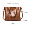 Shoulder Bags for Women Oil Wax Leather Handbag Tote Crossbody Bag Women Luxury Handbag Women Bags Designer Handbag High Quality - Image 3