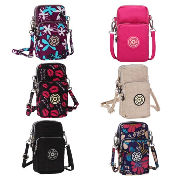 Small Shoulder Bags Nylon Women Mobile Phone Bags Mini Female Messenger Purse Lady Wallet New 2022 CrossBody Bag Sports Wallet