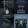 TWS Wireless Earphone Bluetooth 5.0 Earbud Touch In-ear 9D Stereo Sports Waterproof Hifi Headset LED display w/Mic - Image 3