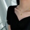 XIYANIKE 316L Stainless Steel Gold Color Love Heart Necklaces For Women Chokers 2021Trend Fashion Festival Party Gift Jewelry - Image 3
