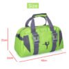 Yoga Fitness Bag Waterproof Nylon Training Shoulder Crossbody Sport Bag For Women Fitness Travel Duffel Clothes Gym Bags - Image 4