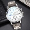 Business style watch noble Watches Quartz Watch Stainless Steel Dial Casual Bracele Watch minimalism - Image 4