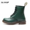 Attractive Comfortable winter Vintage Leather thick bottom woman winter boots leather women boots - Image 2