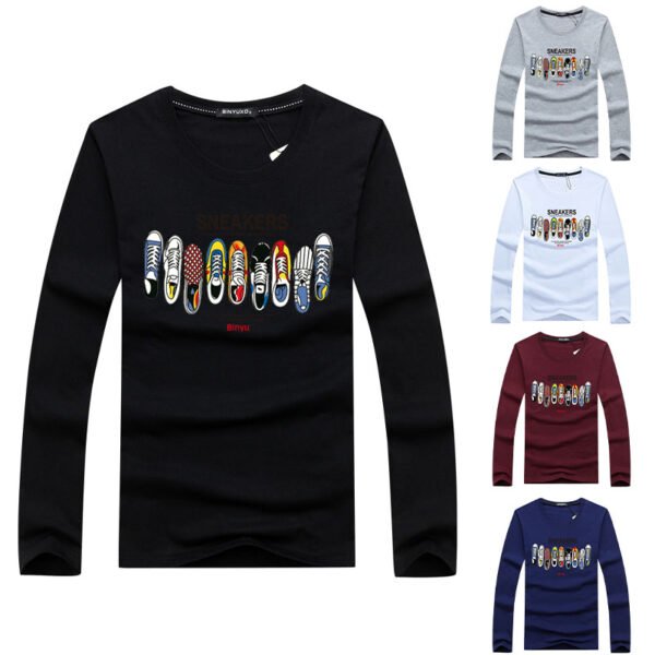 High Quality 2022 New Arrivals T-Shirts For Men 100% Cotton Graphic T-Shirts Long Sleeve T Shirt Long Sleeve Tshirt Mens