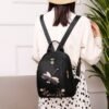 2022 Summer Casual Oxford Women's Backpack High Quality Student Girls School Bag Lady Travel Backpack - Image 4