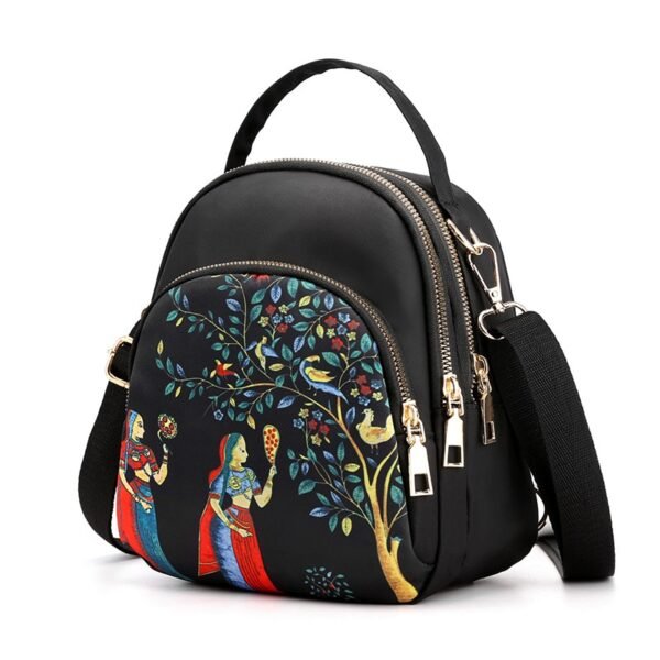 Oxford Cloth Mini Backpack 2022 Women's Fashion Waterproof School Bags For Teen Multifunction Wear-Resistant Travel Bag Mochila