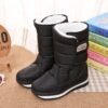 Children Boots Boys Snow Boots Girls Sport Children Shoes For Boys Sneakers Fashion Leather Child Shoes Kids Boots 2022 Winter - Image 3