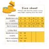 Kids Rain Boots Girls Boys Rainboots PVC Waterproof Mid-Calf Water Shoes Soft Rubber Anti-Slippery Children Toddler Rain Shoes - Image 2