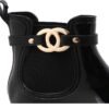 New Style Ladies Rubber Rain Boots Ladies Walking Waterproof PVC Women Boots Winter Ankle Boots Martens Rain Boots Women 35-41 - Image 5