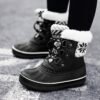 No-slip Waterproof Children's Snow Boots Winter 2022 Plus Velvet High Top Cotton Shoes for Kids Boys Girls Outdoor Rubber Boots - Image 2