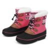 No-slip Waterproof Children's Snow Boots Winter 2022 Plus Velvet High Top Cotton Shoes for Kids Boys Girls Outdoor Rubber Boots - Image 5