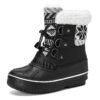 No-slip Waterproof Children's Snow Boots Winter 2022 Plus Velvet High Top Cotton Shoes for Kids Boys Girls Outdoor Rubber Boots - Image 6