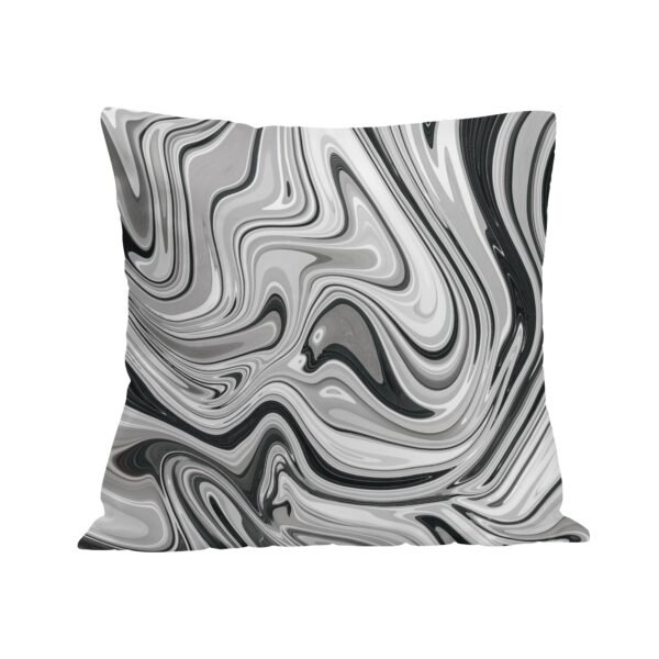 Pillow Cover --White Printed Design