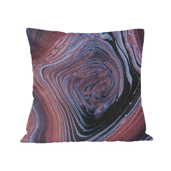 Pillow Cover -- Pattern Red & Black Printed Design