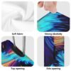 Polyester Luggage Cover -- Colorful Feather Printed Design - Image 6