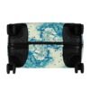 Polyester Luggage Cover-- Blue And White Acrylic Painting Design - Image 5