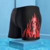 Men Elastic Swimming Trunks Swimwear Beach Swim Sport Short Briefs Surfing Summer Swimsuit Boxer Shorts Bathing Suit - Image 3