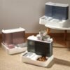 Feeding For Cats Food Bowls 2 In 1 Large Capacity Cat Dog Automatic Feeder Pet Supplies Drinking Dogs Bowl Auto Water Dispenser - Image 6