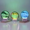 Creative Quicksand Lamp Tabletop Decoration Dynamic Hourglass Painting Gift 3D Night Light Decompression Desk Lamp Bedroom - Image 2