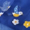 Jumping Meters New Arrival Princess Girls Dresses Tutu Birds Applique Stripe Short Sleeve Hot Selling Children's Costume Hot - Image 6