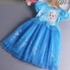New Frozen Elsa Dress Girls Summer Dress Princess Cosplay Costume Dresses for Kids Christmas Birthday Fancy Party Vestidos - Image 2