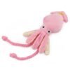 Cute Squid Small Dog Toy Sound BB Plush Pet Puppy Rope Toys Pink Chew Squeak Toys For Cat - Image 2