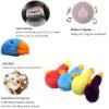 Dog Cute Plush Duck Sound Toy Animal Squeaker Dog Toy Cleaning Teeth Dogs High Quality Pet Chew Training For Small Pet Supplies - Image 3