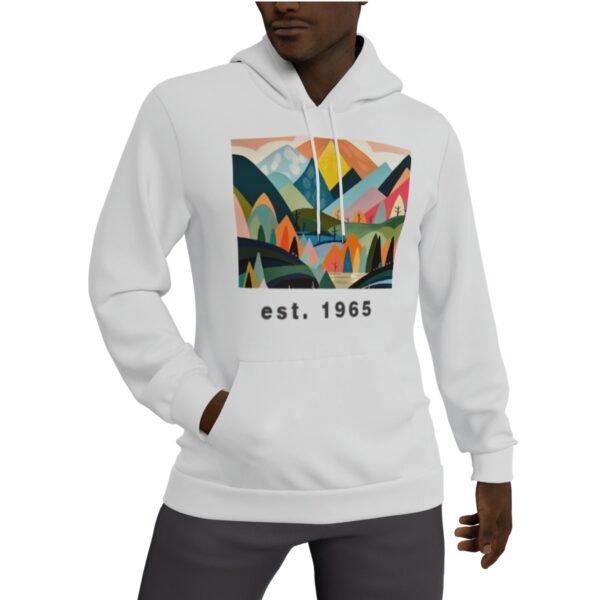 All-Over Print Men's Thicken Pullover Hoodie-Graphic Design-Regular Fit-Printed As Shown