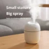 250ML Mini White Ultrasonic Air Humidifier Romantic Light USB Essential Oil Diffuser - Image 4