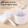 250ML Mini White Ultrasonic Air Humidifier Romantic Light USB Essential Oil Diffuser - Image 5