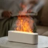 Newest RGB Flame Aroma Diffuser Humidifier USB Desktop Simulation Light Aromatherapy Purifier Air for Bedroom With 7 Colors - Image 5
