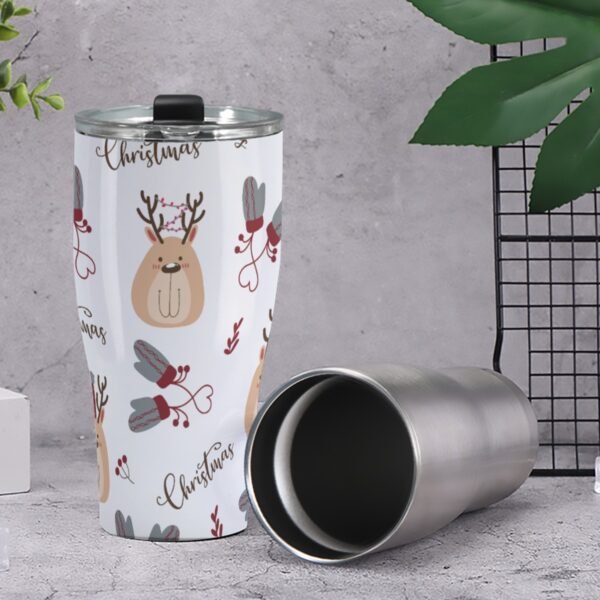 Chritsmas Coffee Mug Cone Tumbler 30oz-eb0011