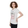 Perfum Design-All-Over Print Round Neck T-Shirt-White - Image 3