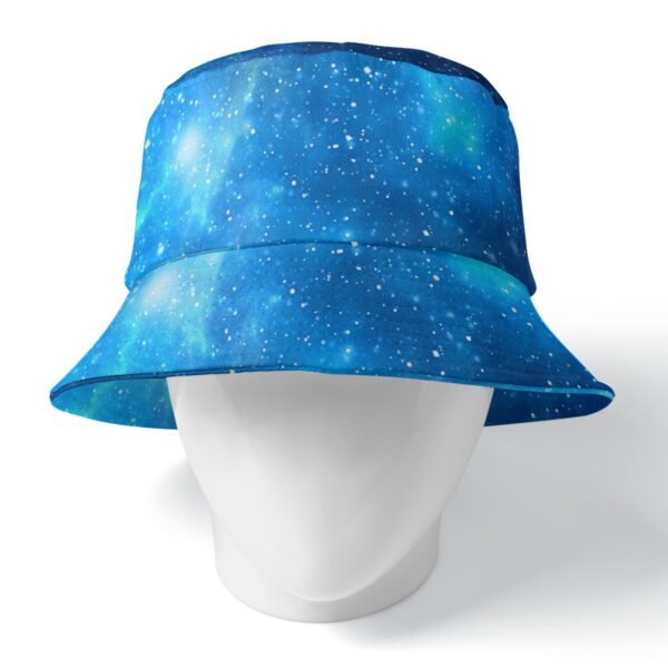 Sky Printed Blue Double-Side Printing Bucket Hat-eb81