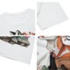 Foxy Tail All-Over Print Men's O-Neck T-Shirt | 190GSM Cotton-eb9007 - Image 7