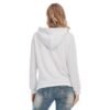 Latte To Go Design-All-Over Print Women's Slim Pullover Hoodie - Image 4